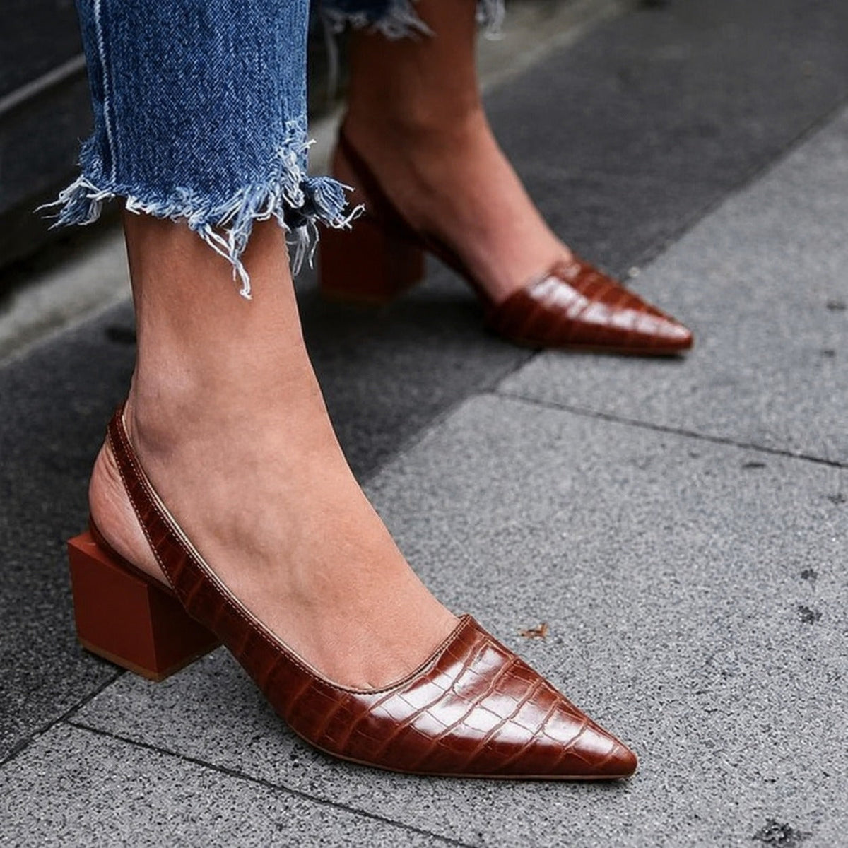 Caroline - Bequeme Slingback-Schuhe für Damen