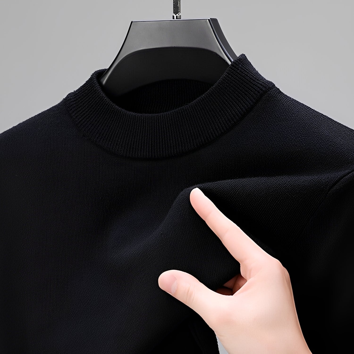 Giorgio - Komfortabler Herrenpullover mit dehnbarem Bund