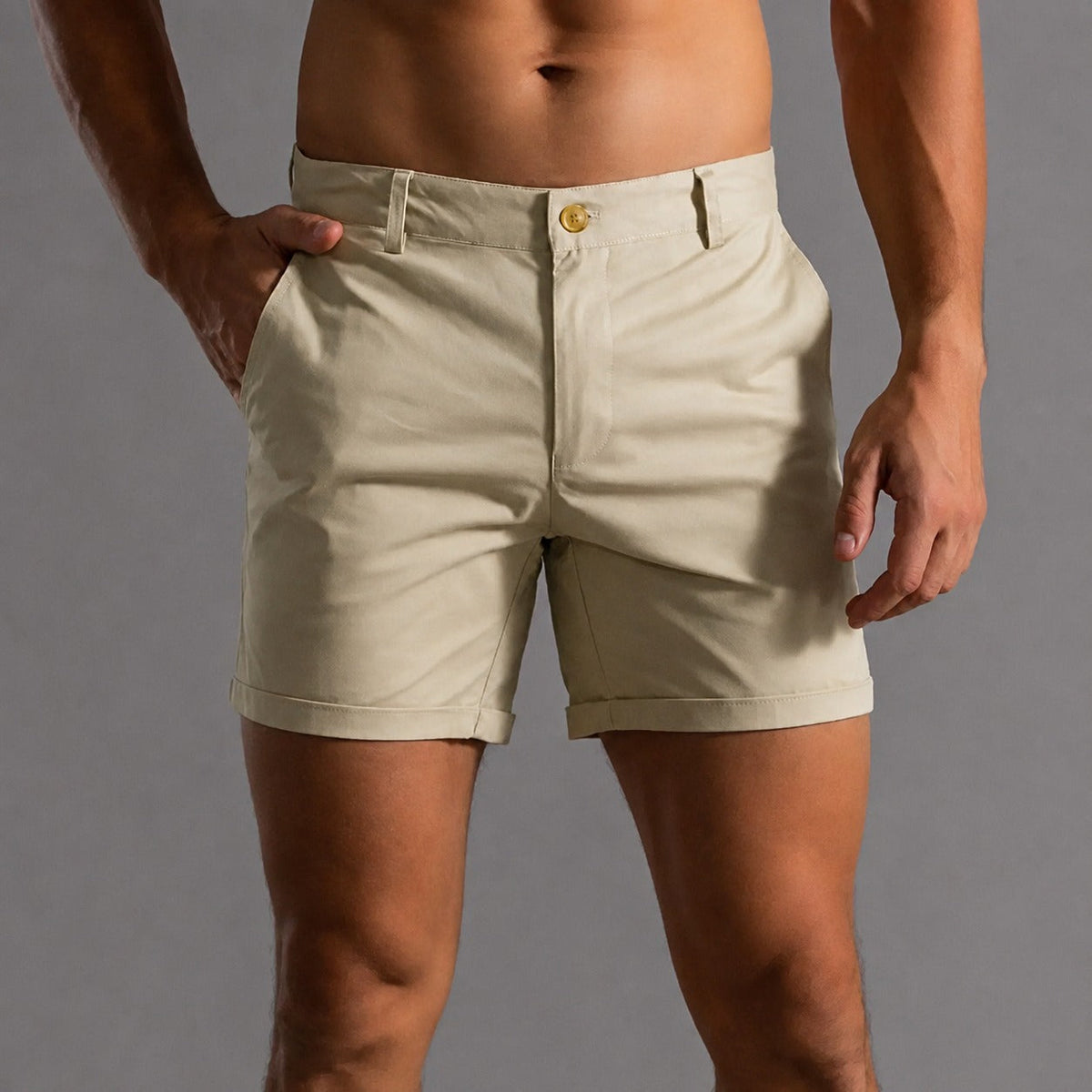 Andrie - Elegante Herren-Chino-Shorts