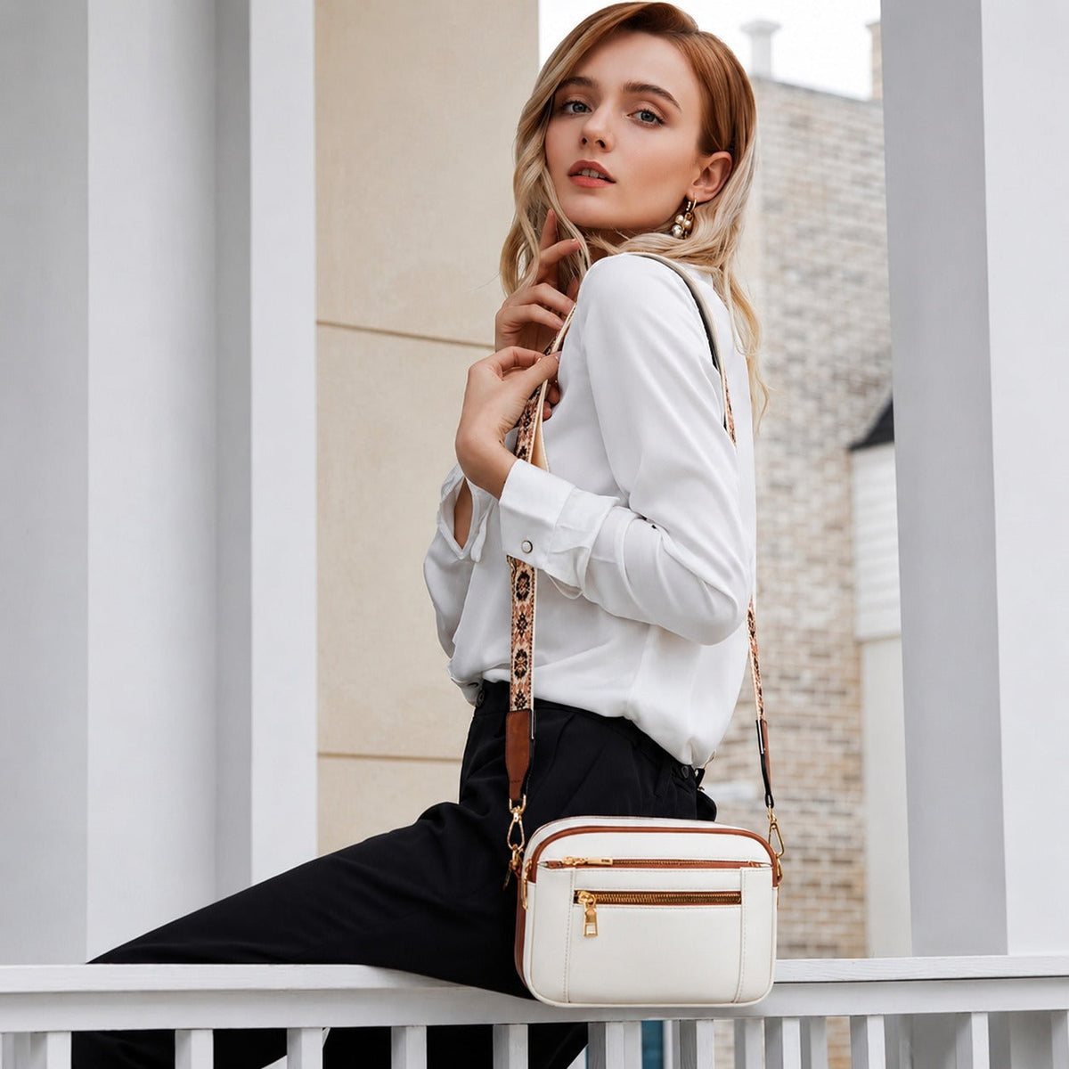 Marissa - Moderne Tasche mit Reißverschluss