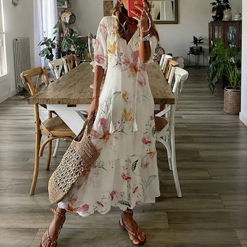 Claidel - Faszinierendes Kleid im Boho-Stil