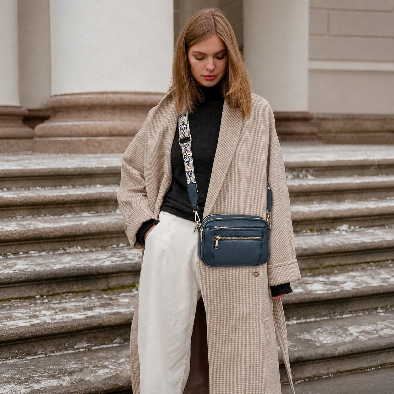 Marissa - Moderne Tasche mit Reißverschluss