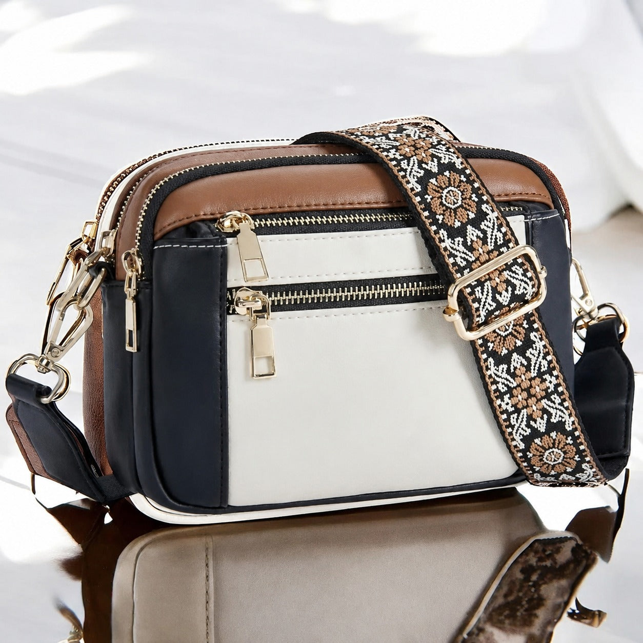 Marissa - Moderne Tasche mit Reißverschluss