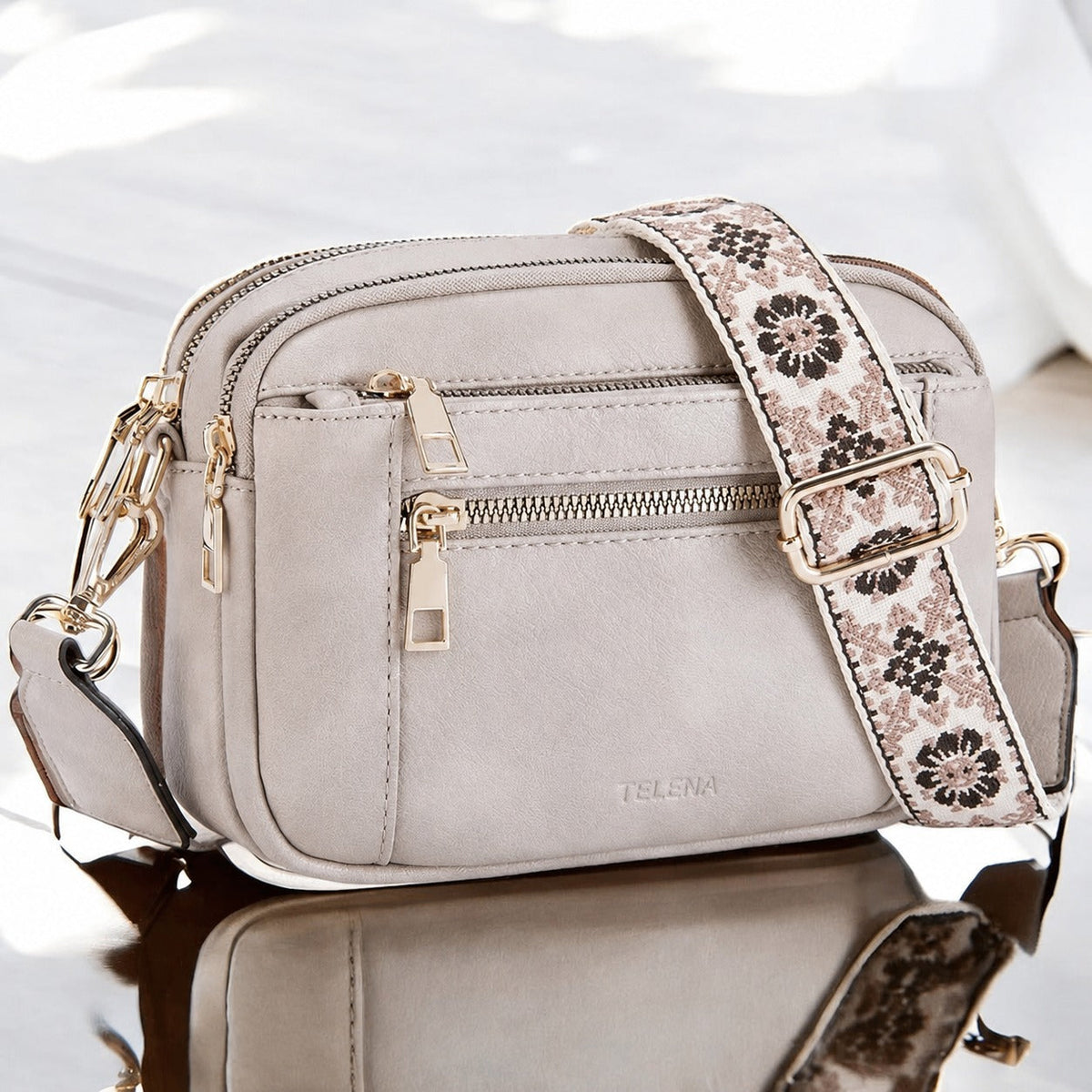 Marissa - Moderne Tasche mit Reißverschluss