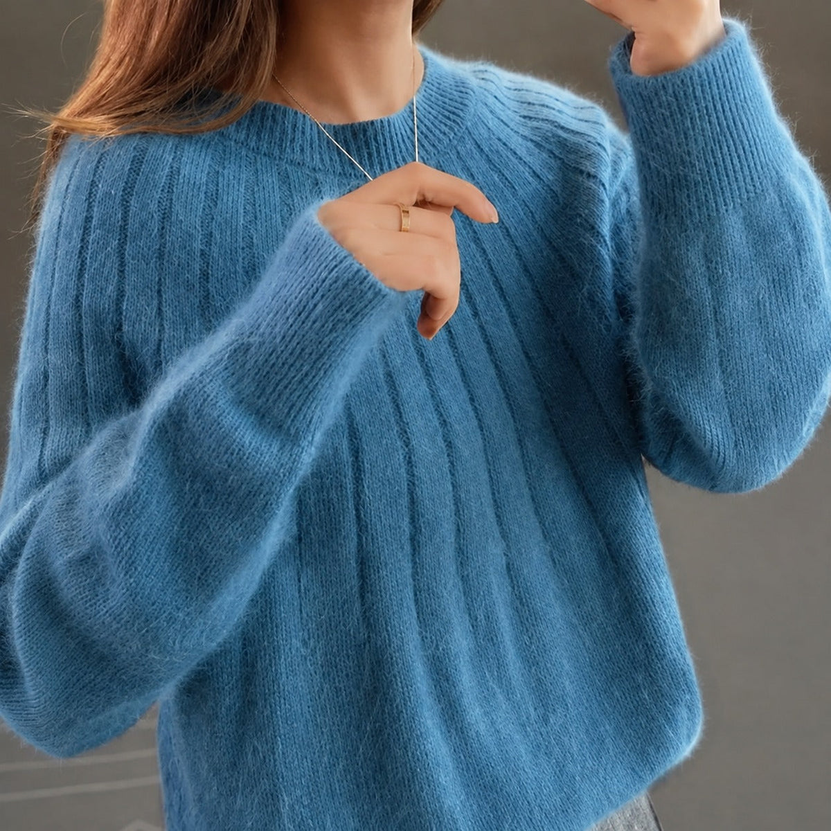 Taimi - Ein natürlicher und eleganter Damenpullover