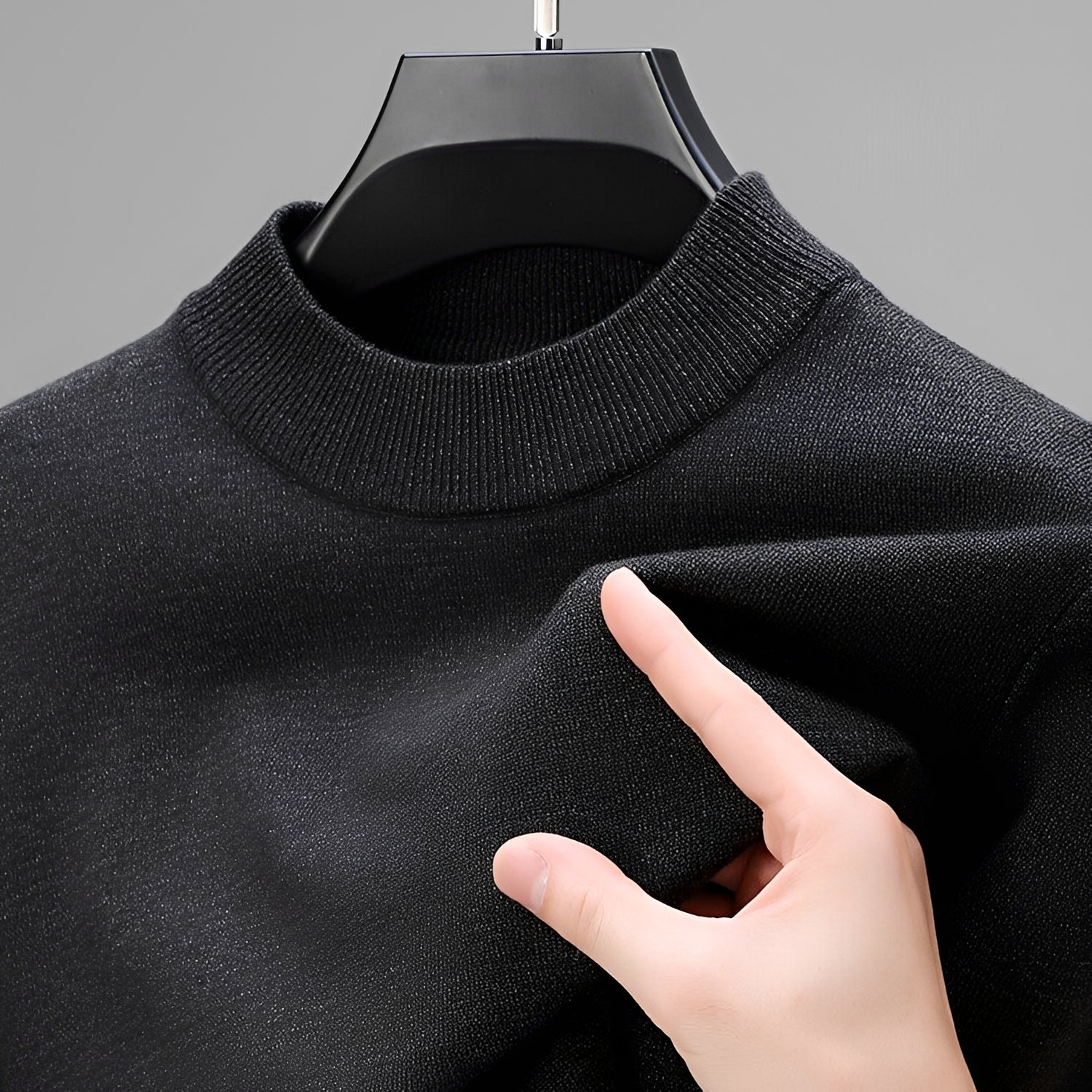 Giorgio - Komfortabler Herrenpullover mit dehnbarem Bund