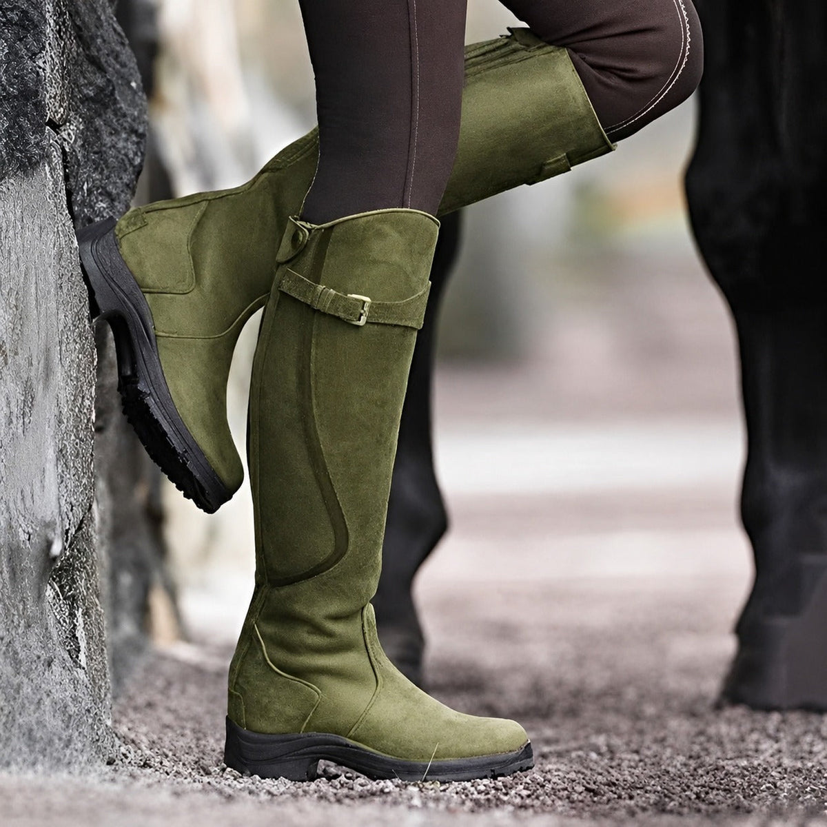 Athena - Hohe Stiefel mit Vintage-Flair