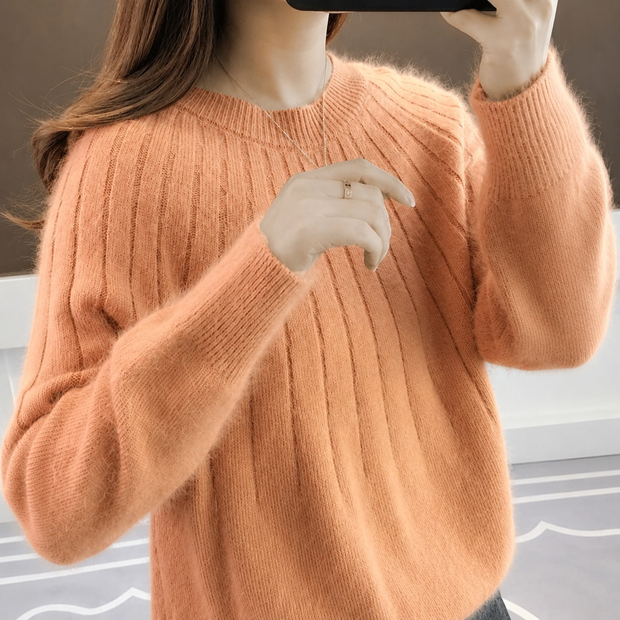 Taimi - Ein natürlicher und eleganter Damenpullover