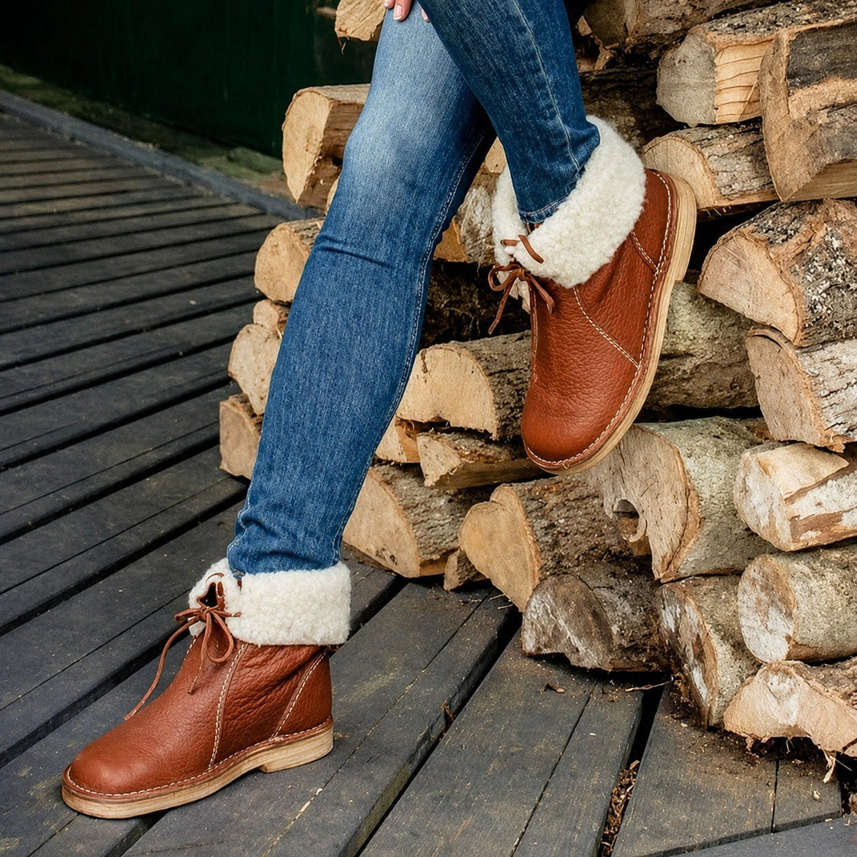 Asami - Damenstiefel mit warmer Innenfutter