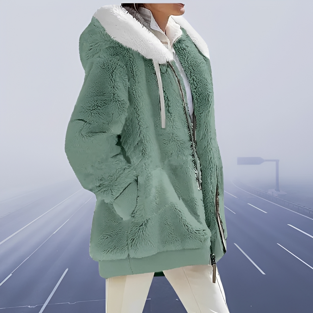 Lilian - Bequem warme Jacke