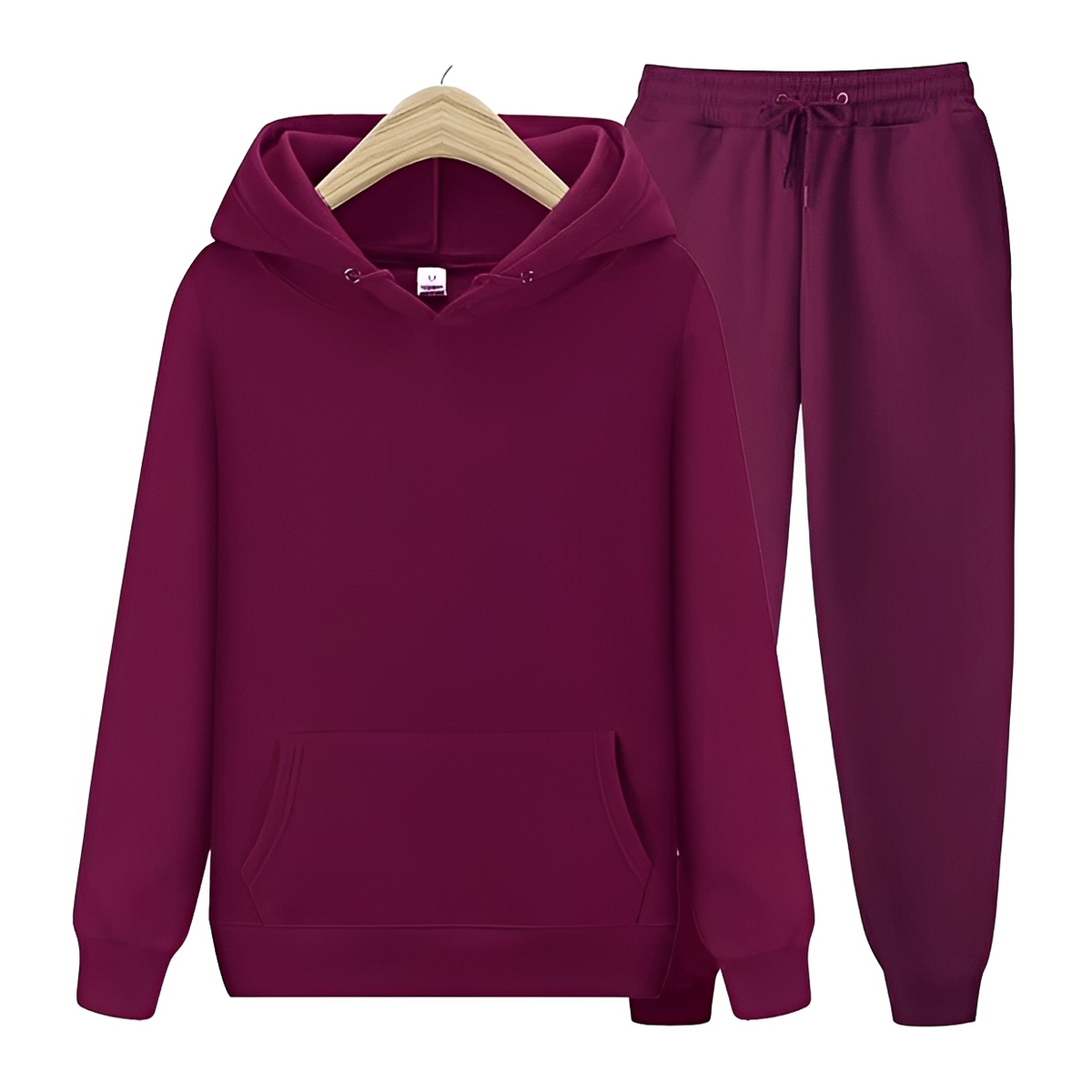 Robin - Bequemes und gemütliches Set aus Kapuzenpullover und Hose
