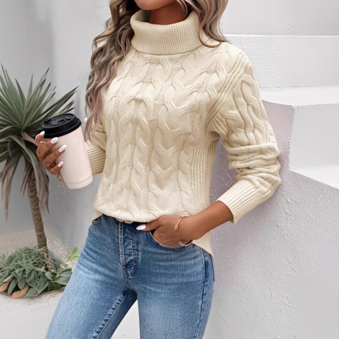 Elleonor - Komfortabler und wohltuender Rollkragenpullover
