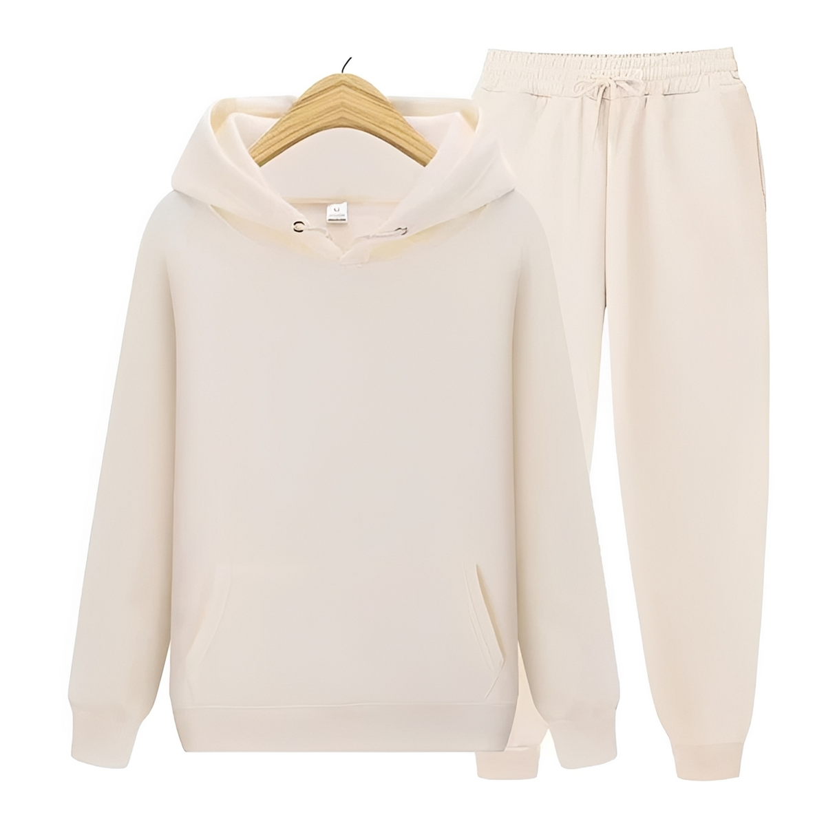 Robin - Bequemes und gemütliches Set aus Kapuzenpullover und Hose