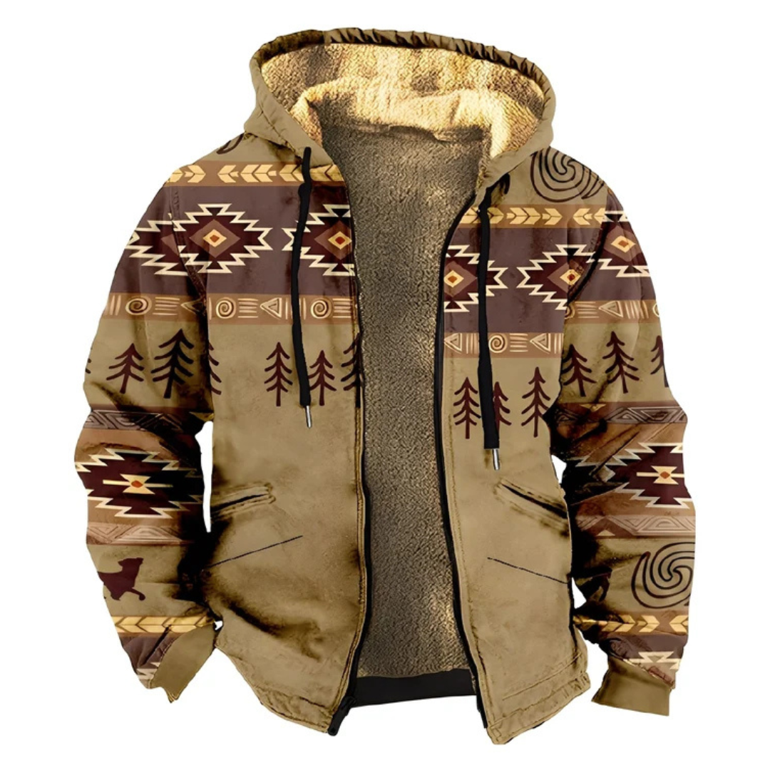 Malvin - Kapuzenjacke im Retro-Stil