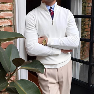 Sean - Bequemer Halbzip-Pulli