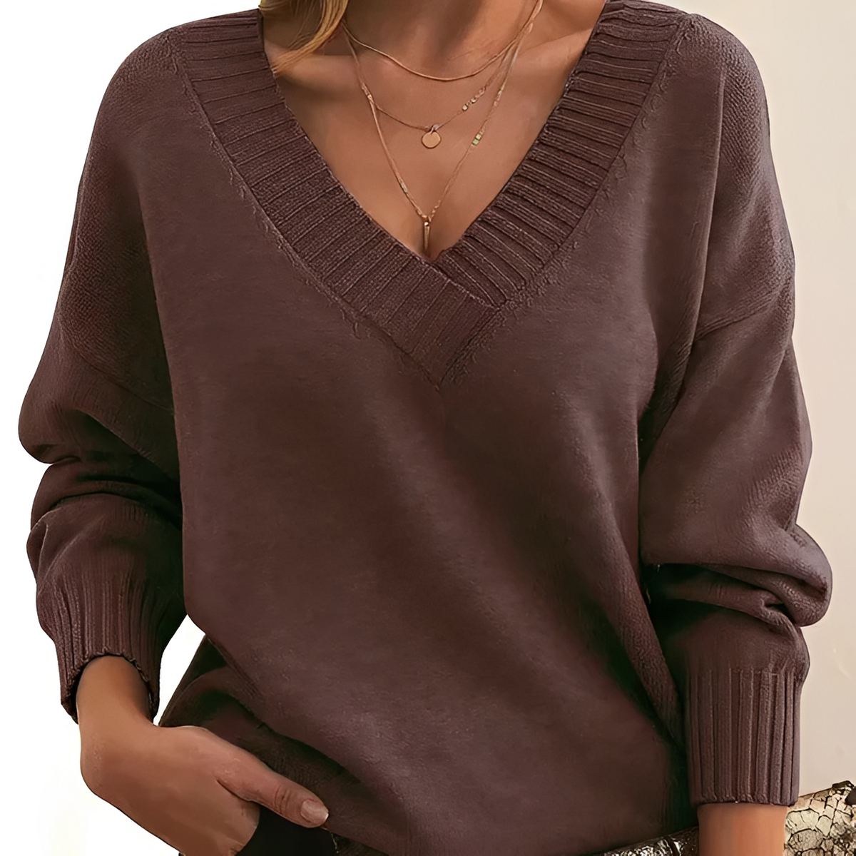 Helga - Bequemer Pullover im zeitlosen Design