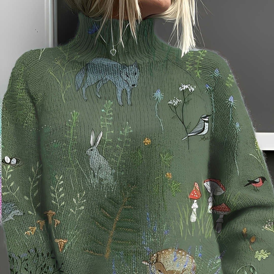 Amy - Stilvoller Rollkragenpullover