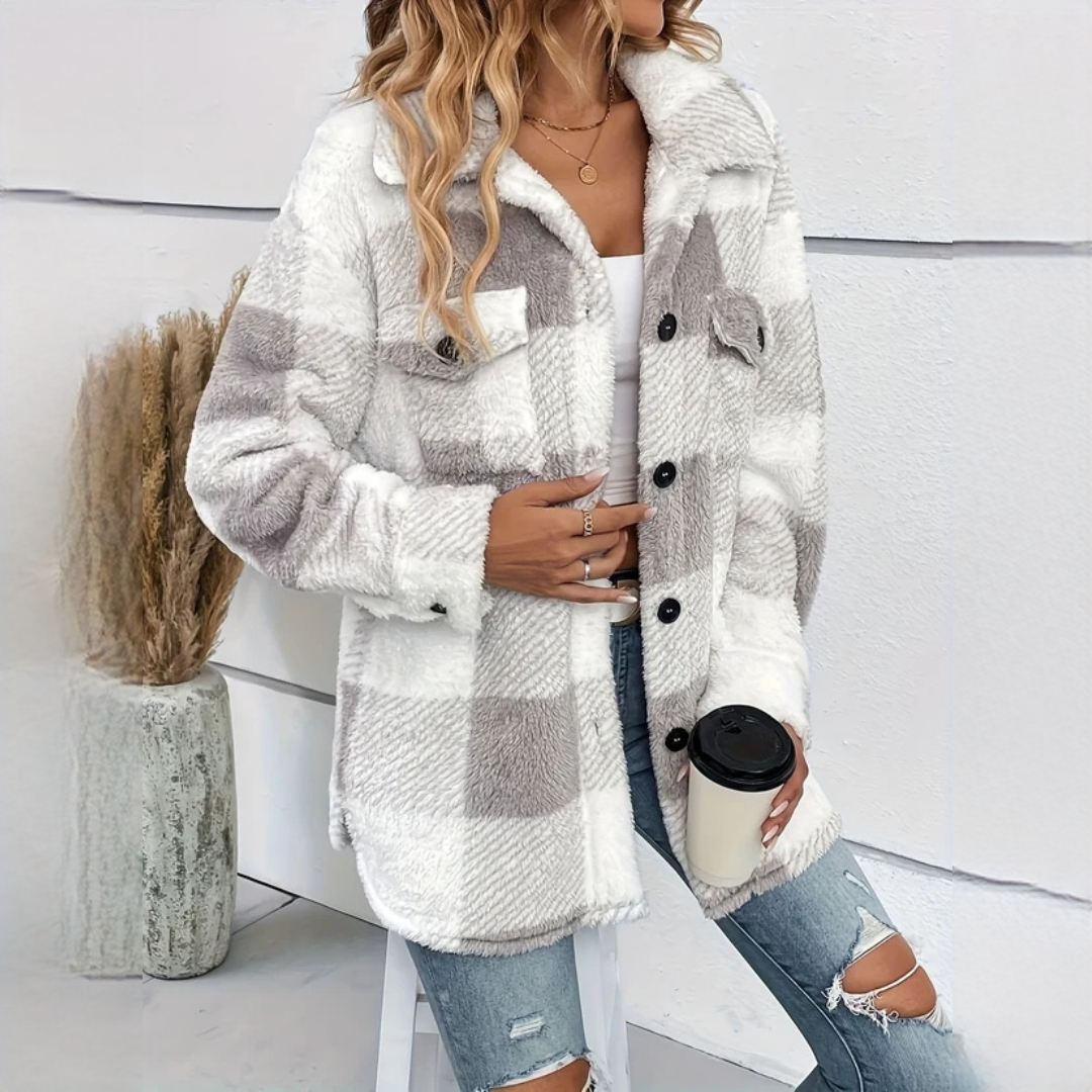 Julie - Warme und stilvolle Jacke