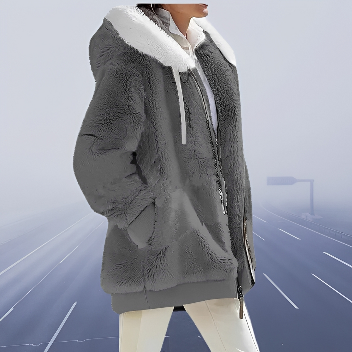 Lilian - Bequem warme Jacke