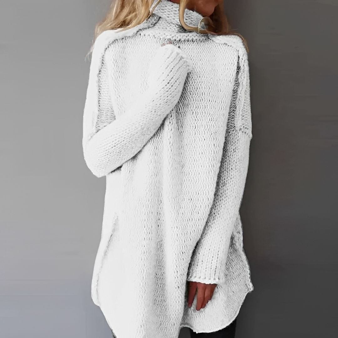 Greta - Schön warm und gemütlicher Rollkragenpullover