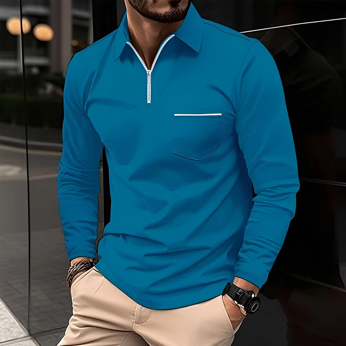 Romeo - Zeitloses und gemütliches Langarmshirt
