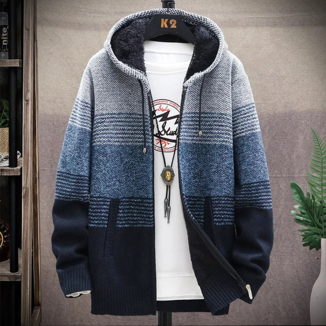 Dawson - Bequeme und komfortable Jacke mit Kapuze