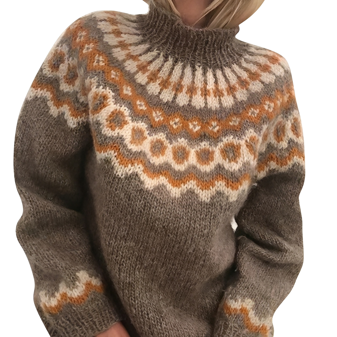Arllene - Komfortabler und gemütlicher Rollkragenpullover