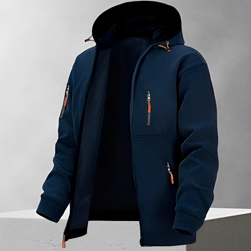 Simon - Strapazierfähige und warme Jacke mit Kapuze