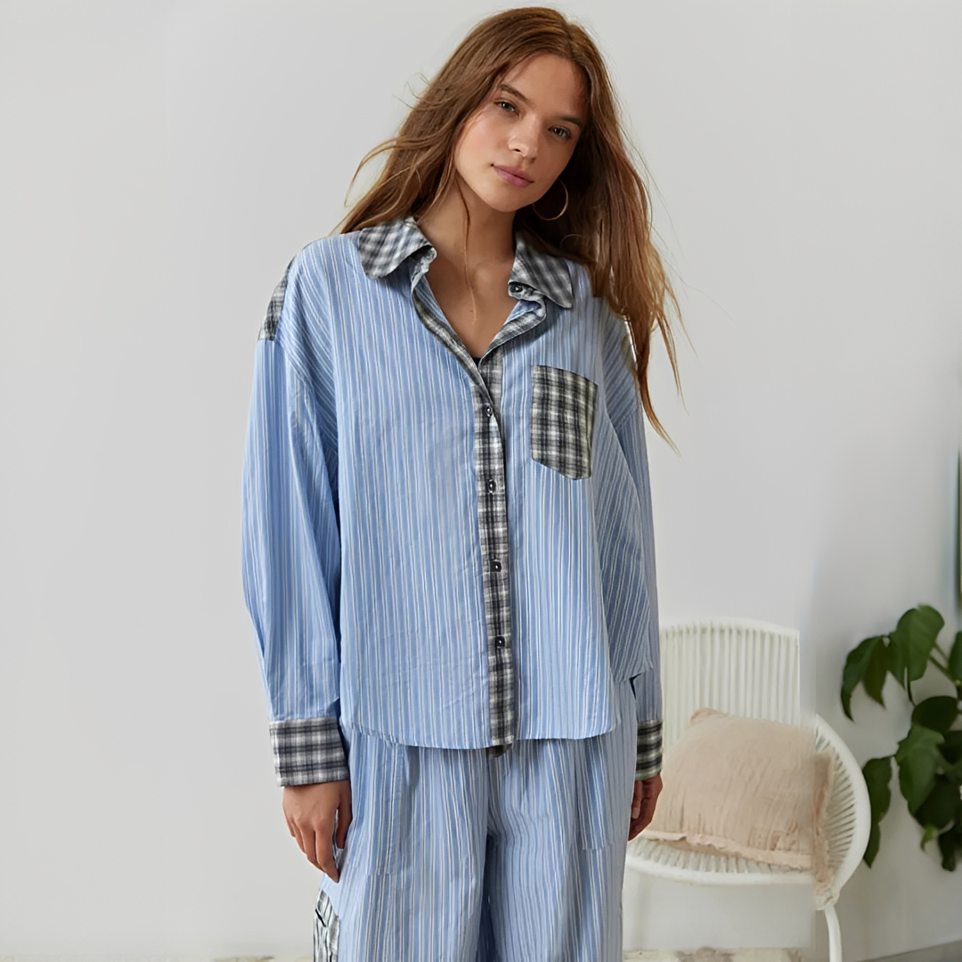 Ellenora - Bequemes und gemütliches Pyjama-Set