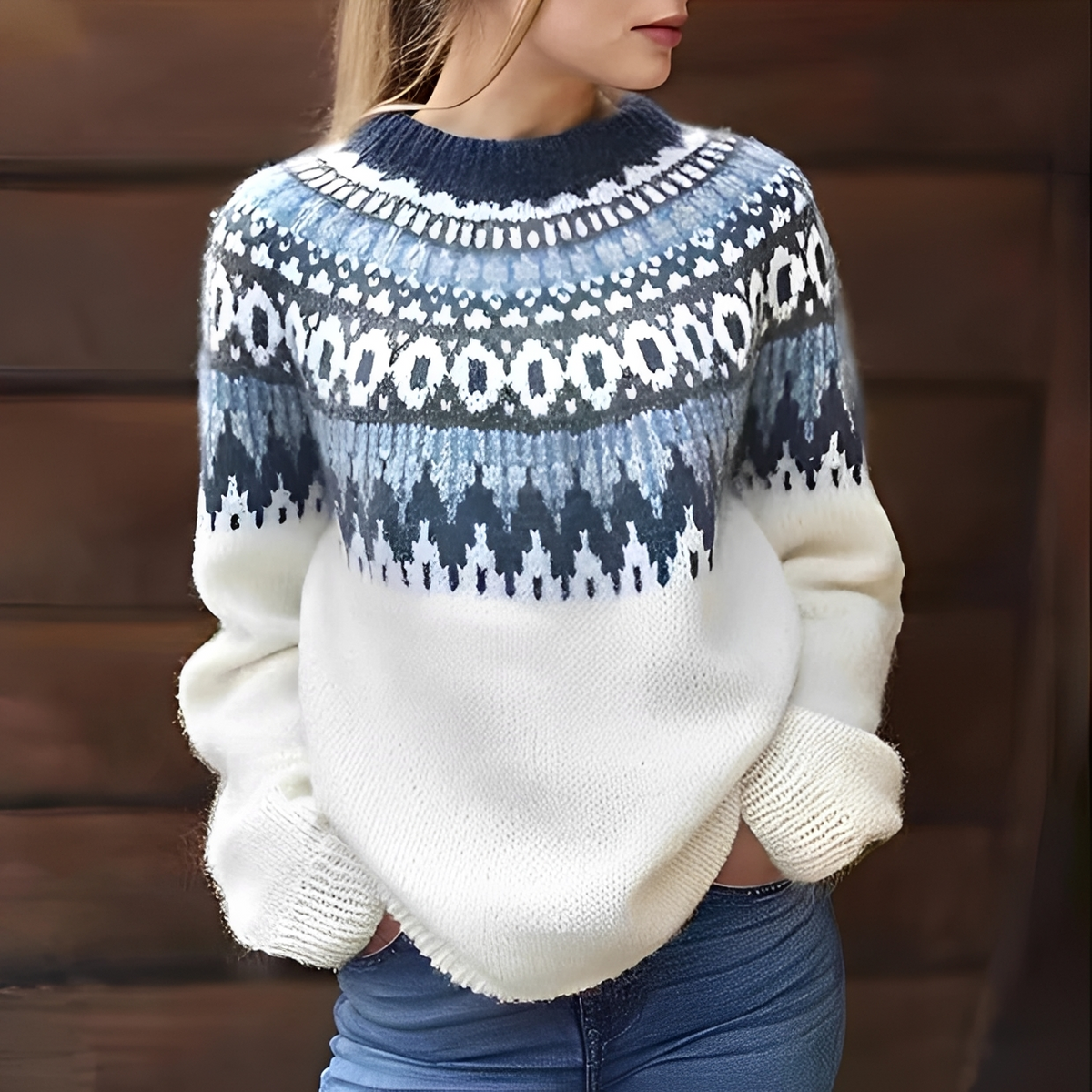 Janeth - Zeitloser und bequemer Pullover
