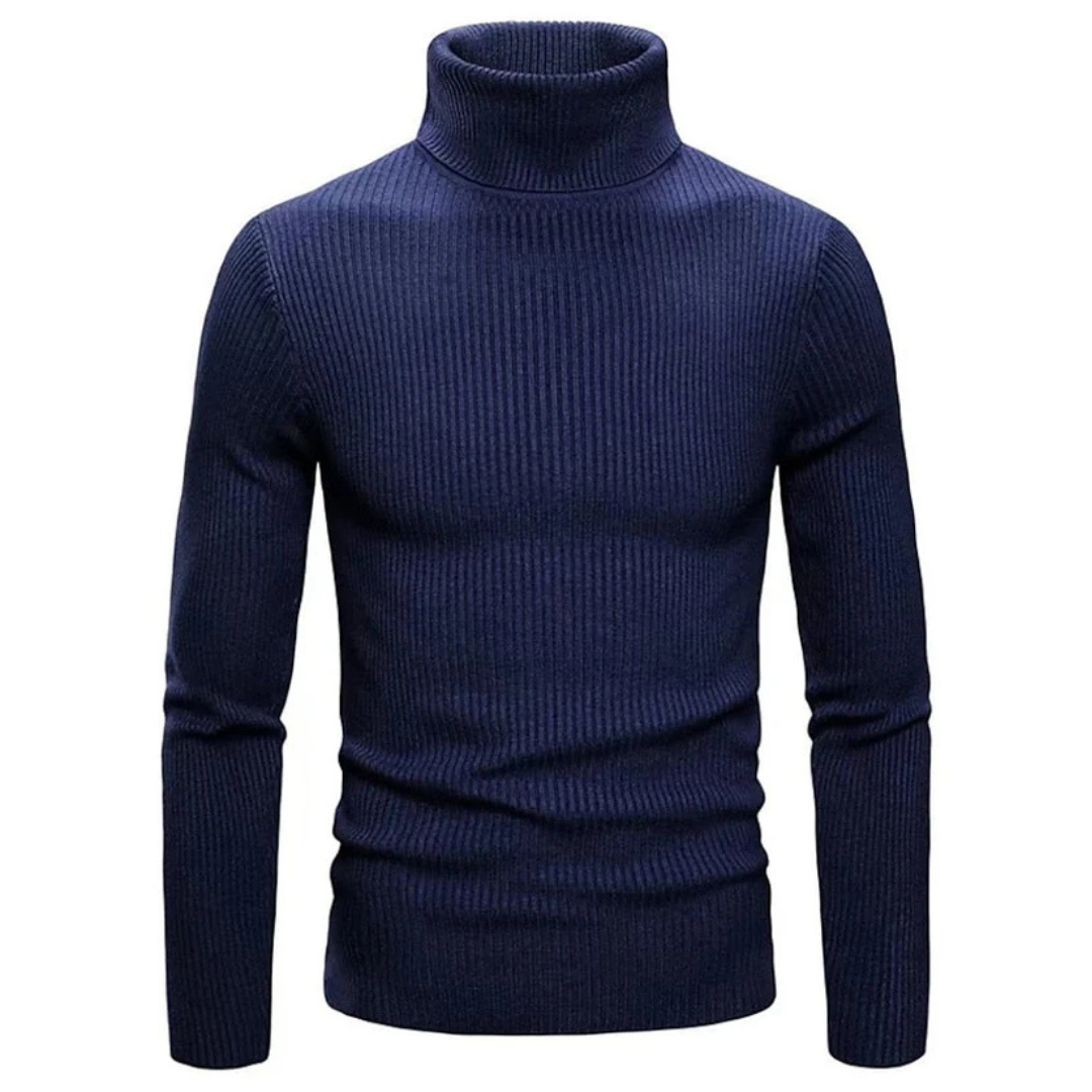 Carlos - Bequemer und gemütlicher Rollkragenpullover