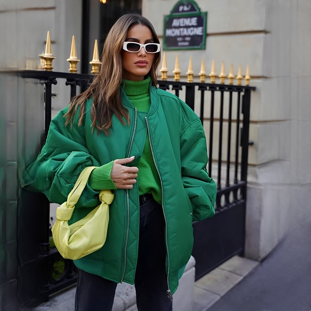 Fellaine - Komfortable Oversize-Bomberjacke