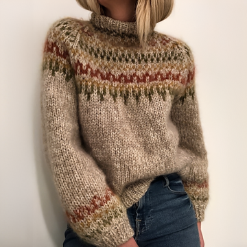 Arllene - Komfortabler und gemütlicher Rollkragenpullover