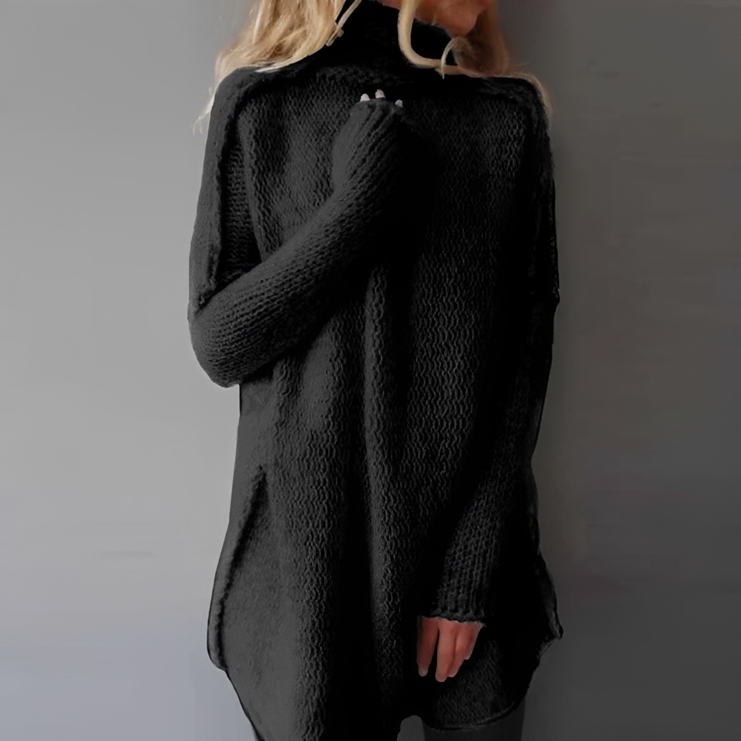Greta - Schön warm und gemütlicher Rollkragenpullover