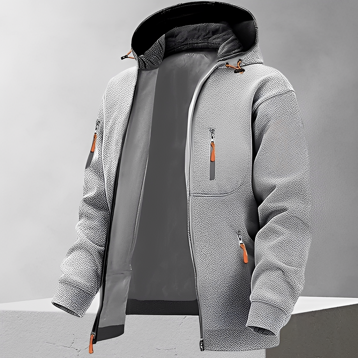 Simon - Strapazierfähige und warme Jacke mit Kapuze