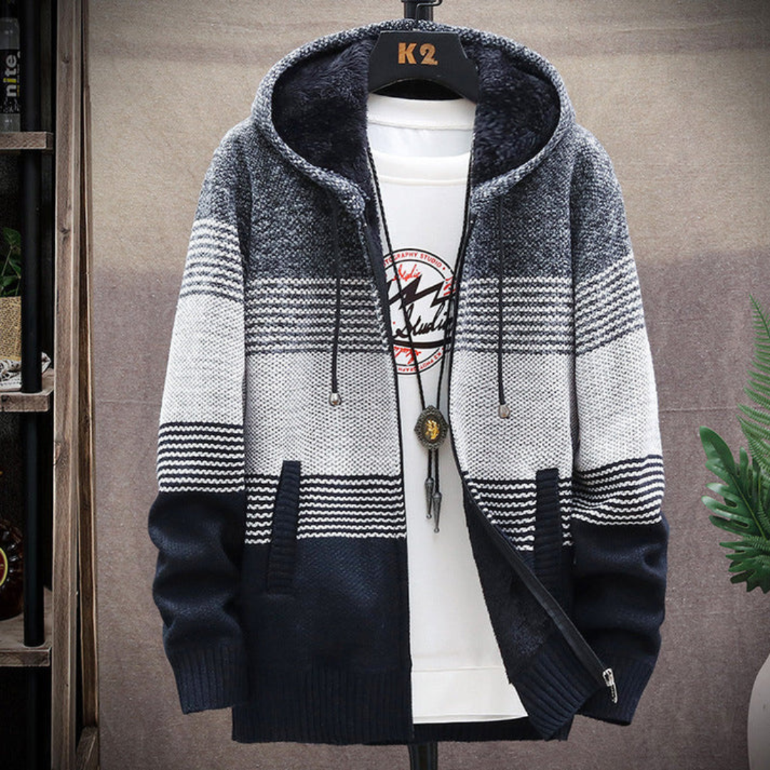 Dawson - Bequeme und komfortable Jacke mit Kapuze