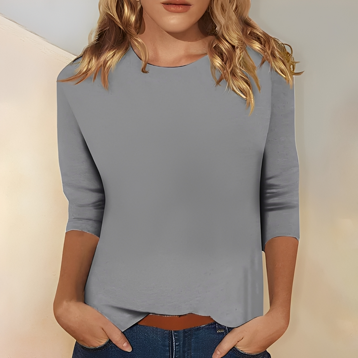 Kathlyn - Elegante Bluse mit langen Ärmeln