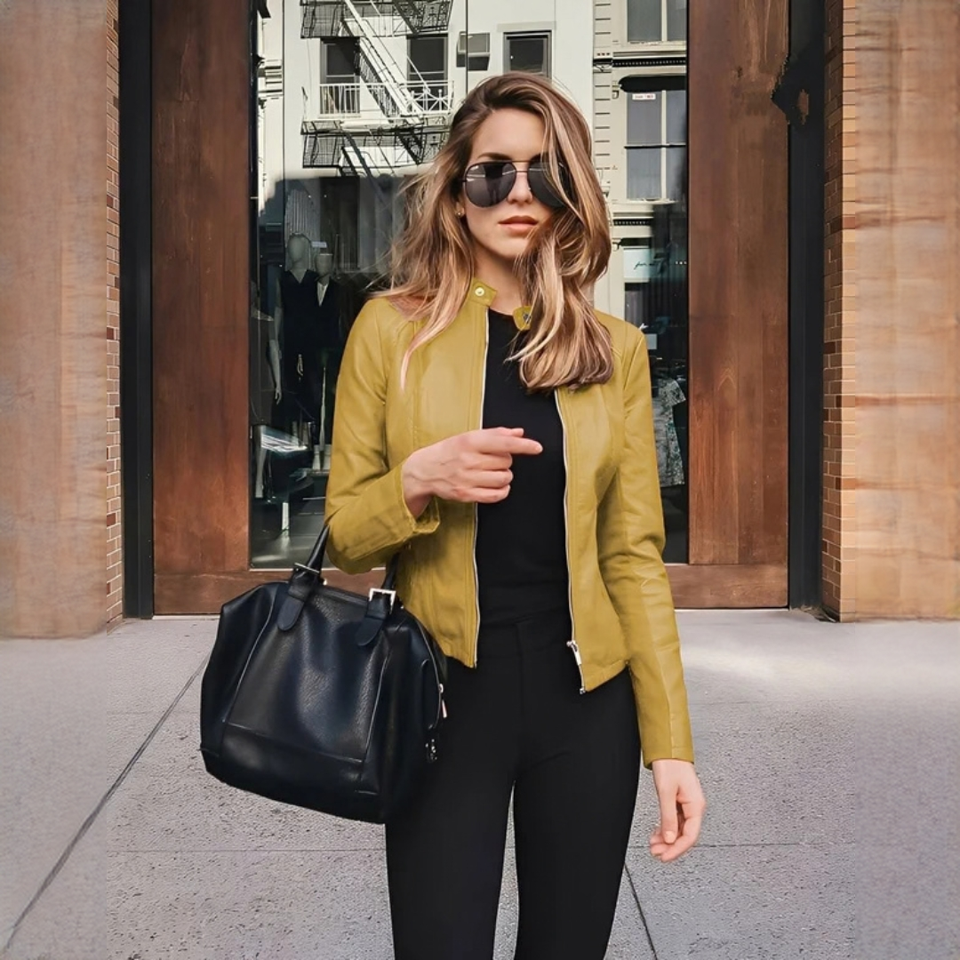Ashlee - Schlank sitzende, warme und komfortable Jacke