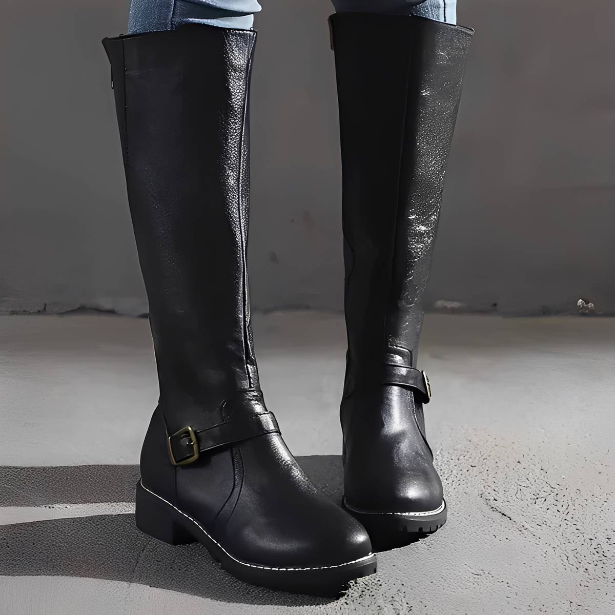 Livie - Stilvolle Stiefel mit Reißverschluss