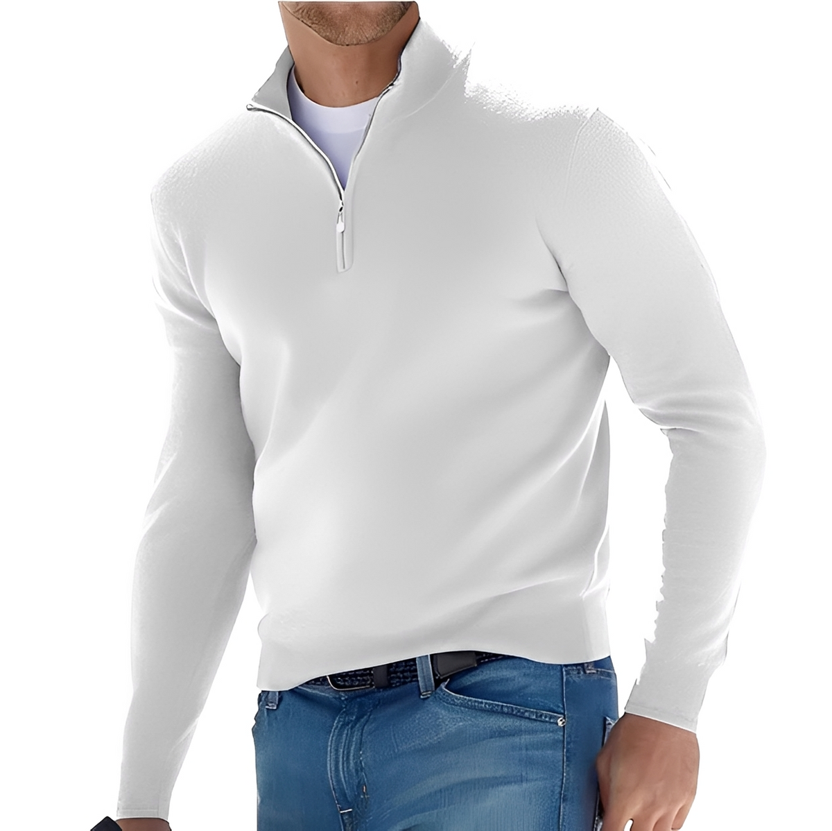 Rojan - Komfortabler Langarm-Pullover