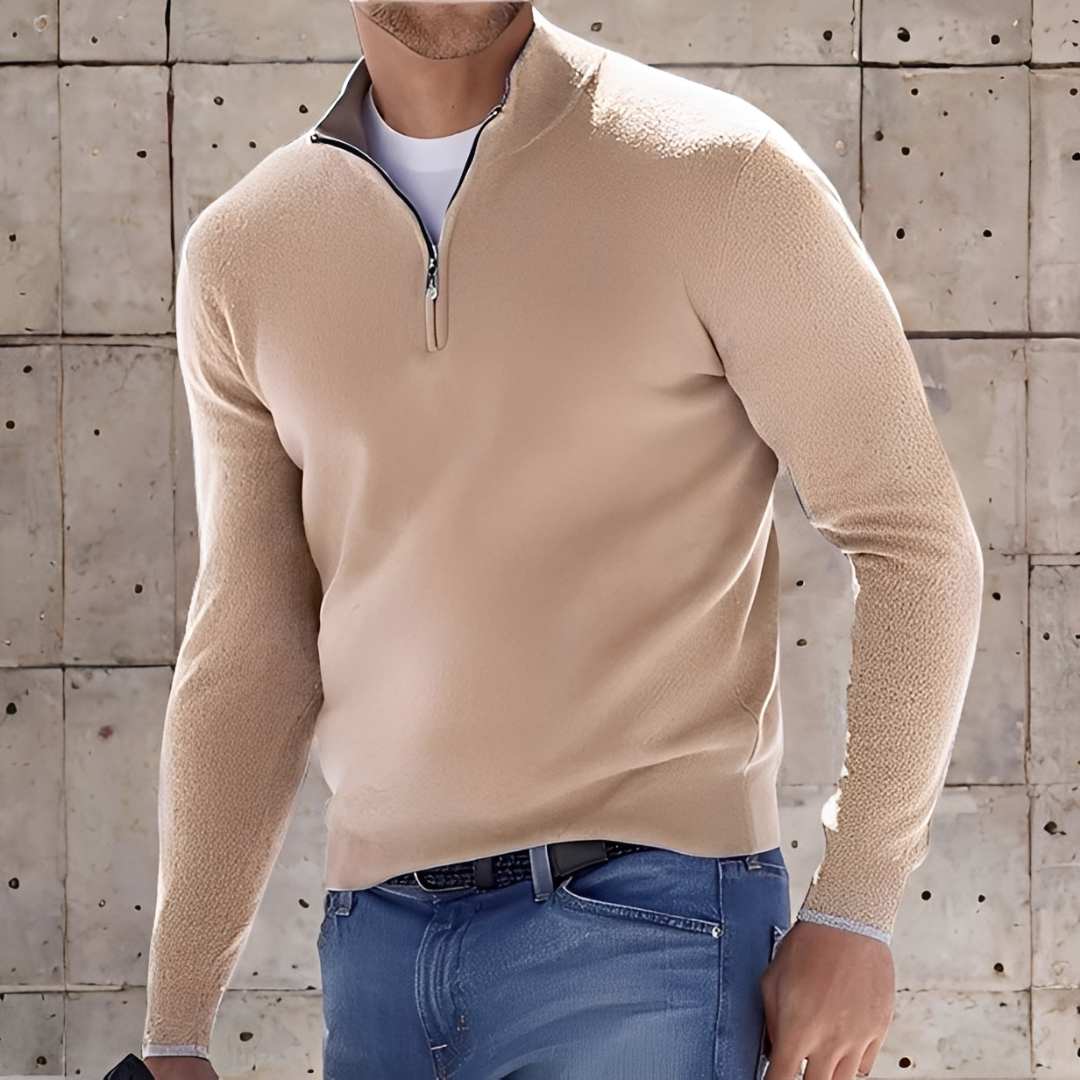 Tyries - Bequemer und gemütlicher Reißverschluss-Pullover