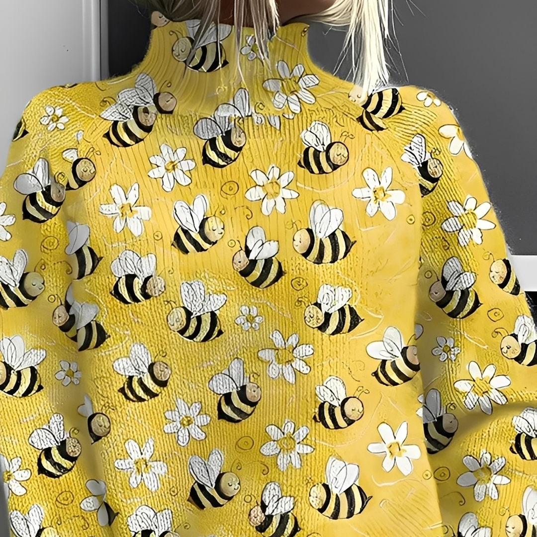 Amy - Stilvoller Rollkragenpullover