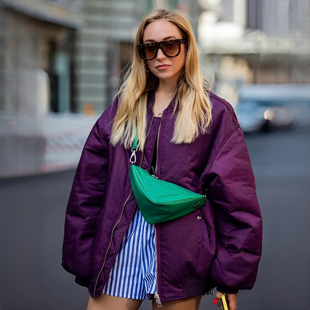 Fellaine - Komfortable Oversize-Bomberjacke