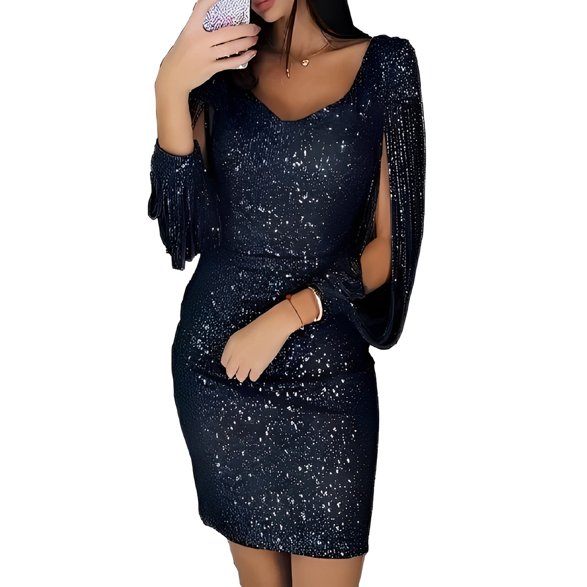 Mellaine - Elegantes und stilvolles Kurzes Abendkleid