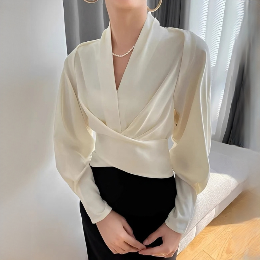 Annora - Schicke und elegante Langarmbluse