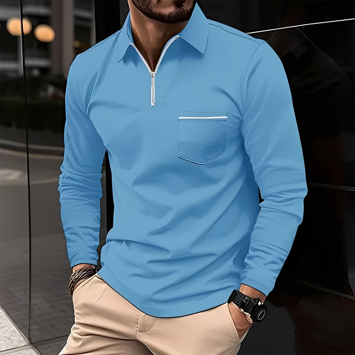 Romeo - Zeitloses und gemütliches Langarmshirt