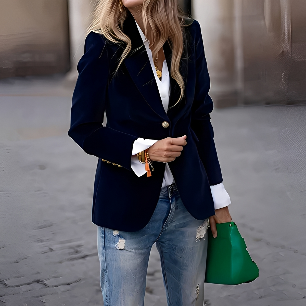 Alesia - Luxuriöser und wärmender Blazer