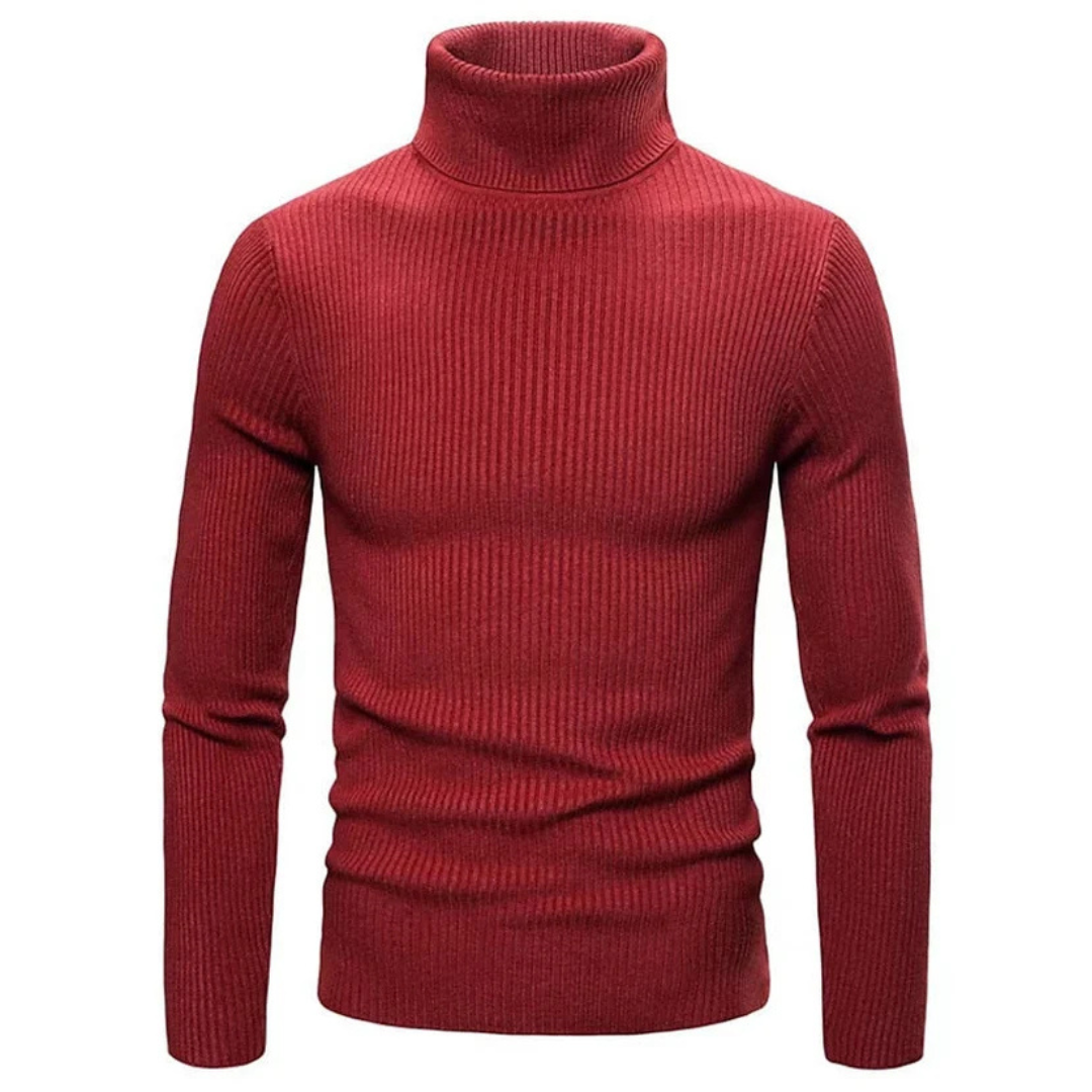 Carlos - Bequemer und gemütlicher Rollkragenpullover