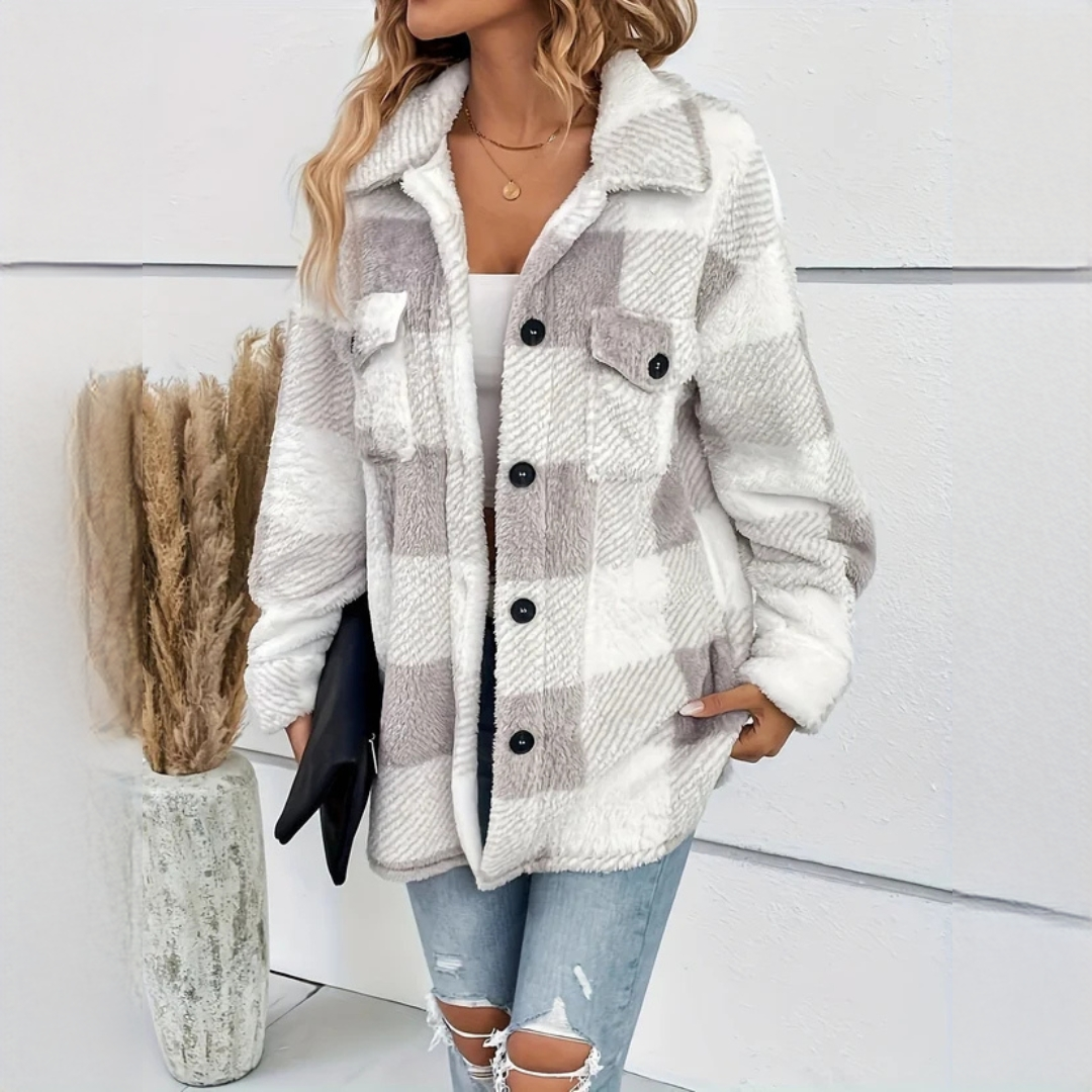 Julie - Warme und stilvolle Jacke