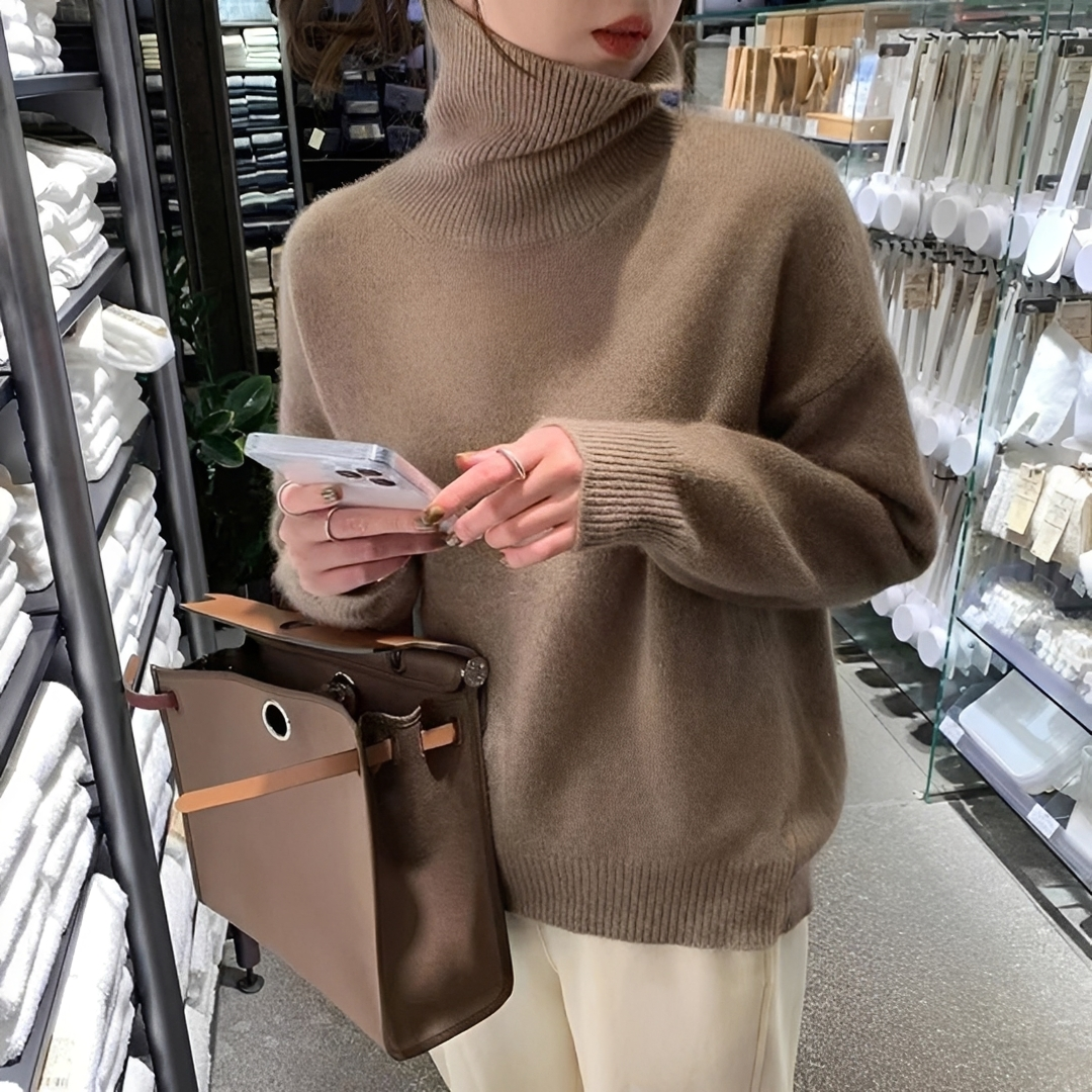 Adiene - Stilvoller und bequemer Rollkragenpullover